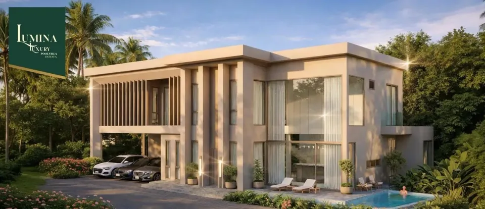 Вилла с 4 спальнями и частным бассейном в Lumina Luxury Pool Villa, Паттайя