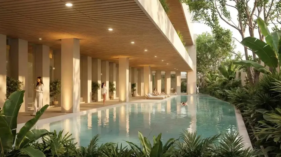 Вилла с 4 спальнями и частным бассейном в Lumina Luxury Pool Villa, Паттайя