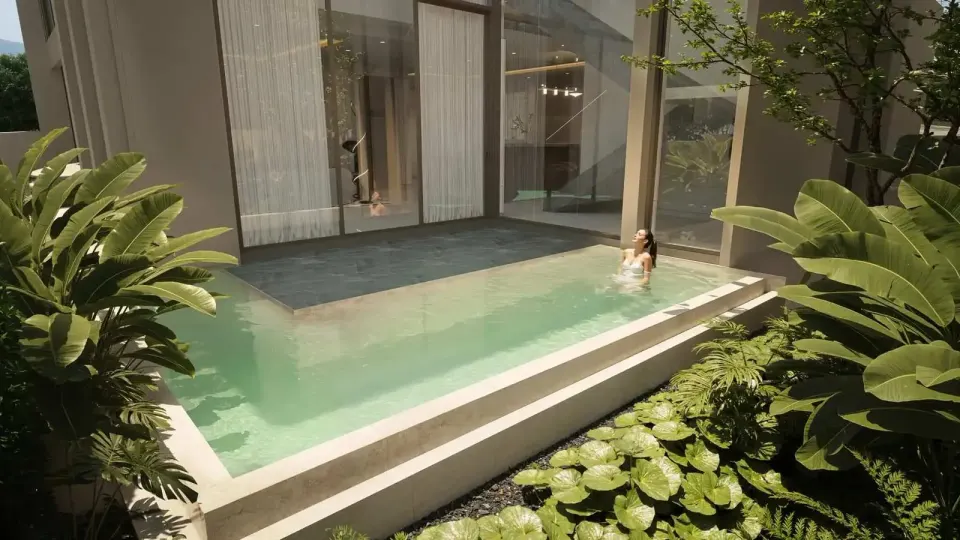 Вилла с 4 спальнями и частным бассейном в Lumina Luxury Pool Villa, Паттайя