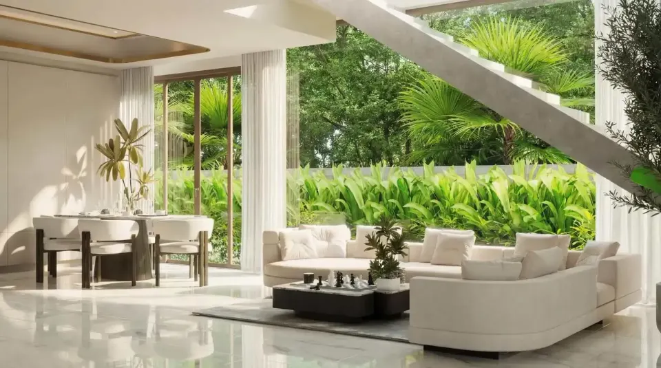 Вилла с 4 спальнями и частным бассейном в Lumina Luxury Pool Villa, Паттайя