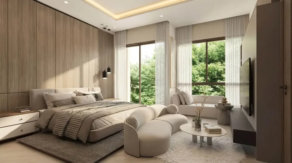 Вилла с 4 спальнями и частным бассейном в Lumina Luxury Pool Villa, Паттайя
