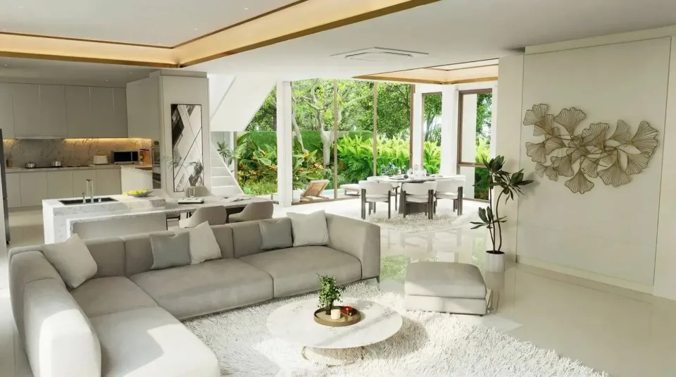Вилла с 4 спальнями и частным бассейном в Lumina Luxury Pool Villa, Паттайя