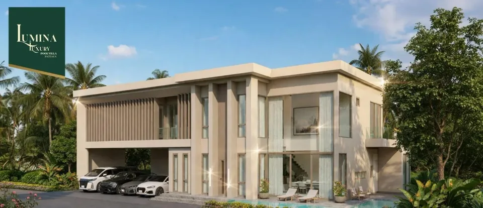 Вилла с 4 спальнями и частным бассейном в Lumina Luxury Pool Villa, Паттайя