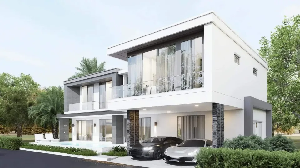 4-Bedroom Villa with Private Pool at Luxury Vista Villas, Pattaya