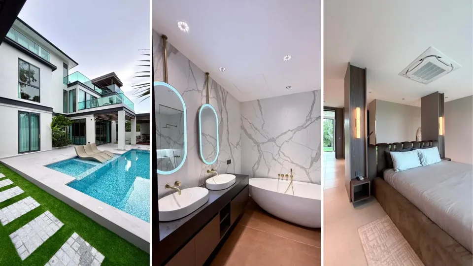 7-Bedroom Villa with Private Pool at Nagawari Pool Villas, Pattaya