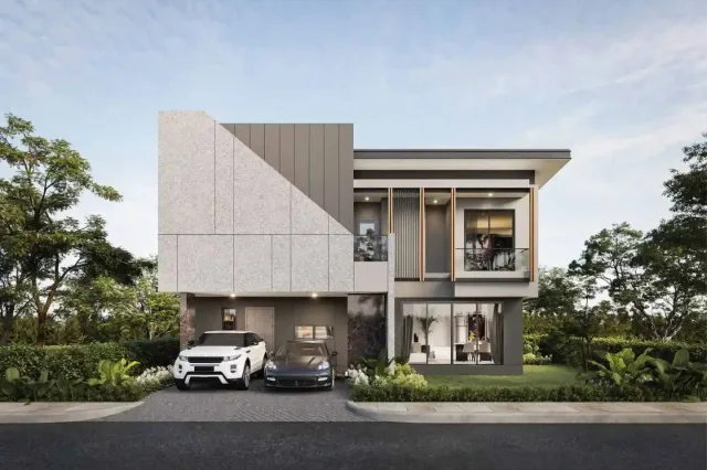 4-Bedroom Villa with Private Pool at PYCHE Pattaya Motorway, Pattaya