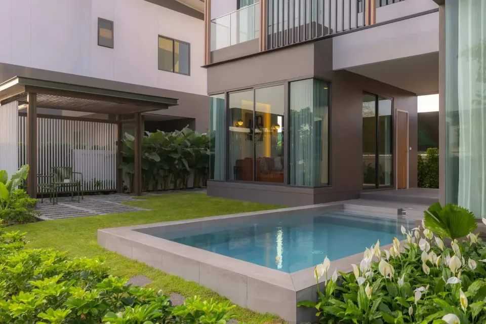 4-Bedroom Villa with Private Pool at PYCHE Pattaya Motorway, Pattaya