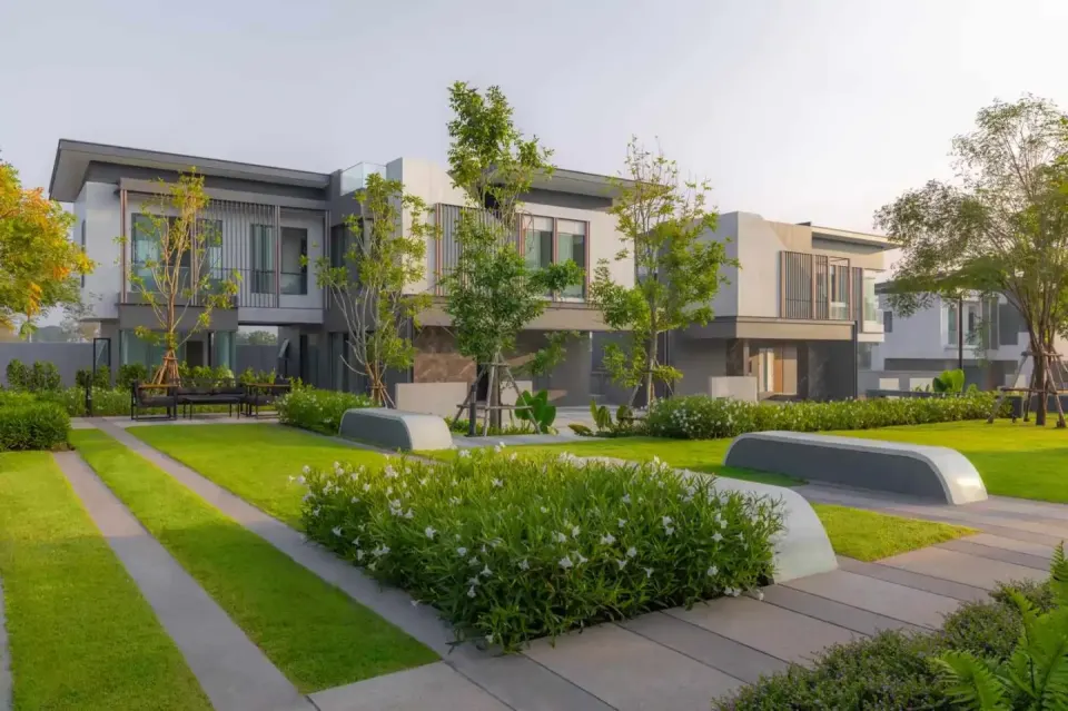 4-Bedroom Villa with Private Garden at PYCHE Pattaya Motorway, Pattaya