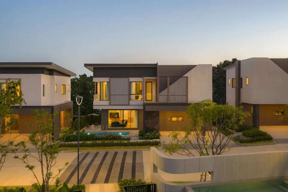 4-Bedroom Villa with Private Pool at PYCHE Pattaya Motorway, Pattaya