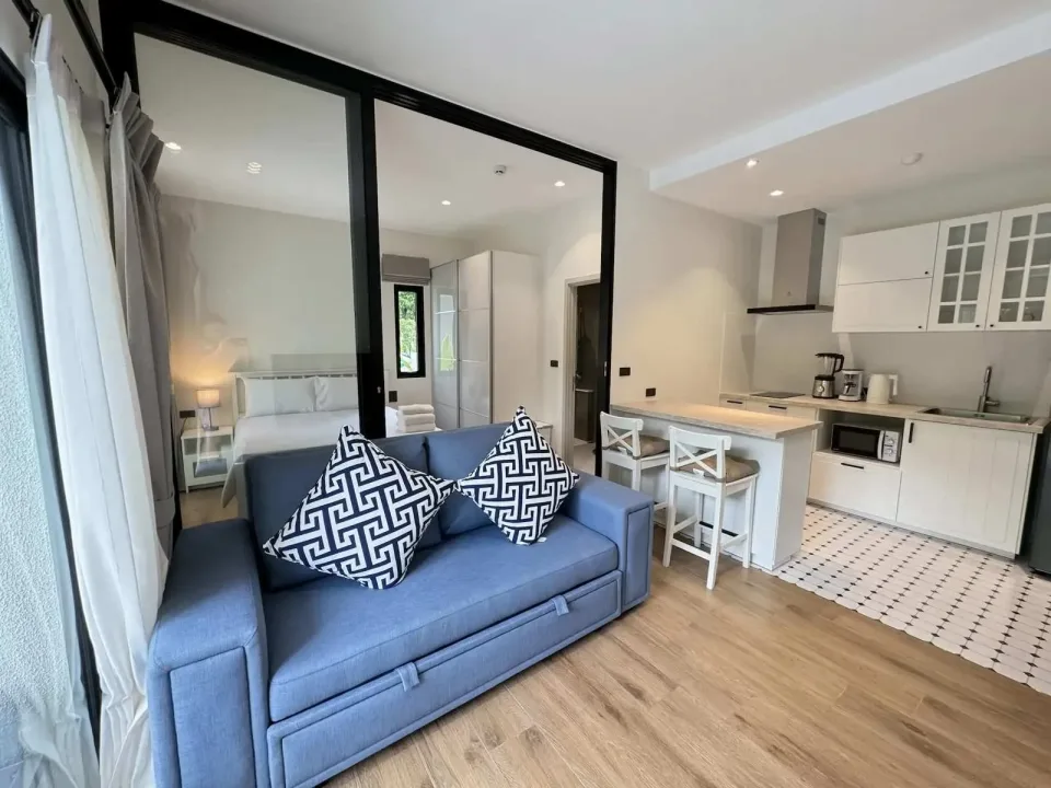 1-Bedroom Condo with Pool Access at The Title Halo, Nai Yang