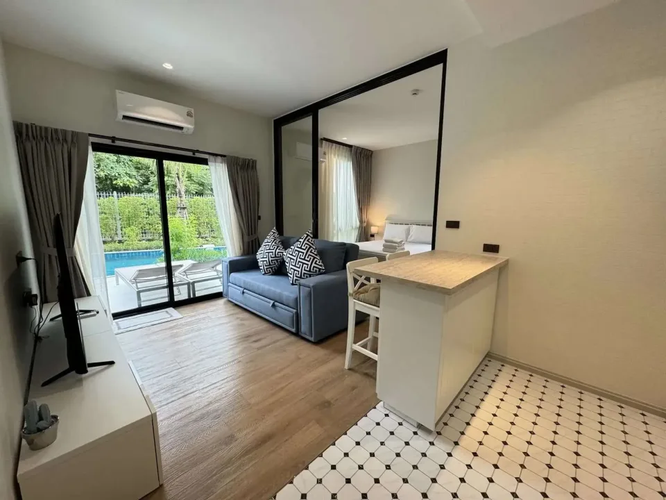 1-Bedroom Condo with Pool Access at The Title Halo, Nai Yang