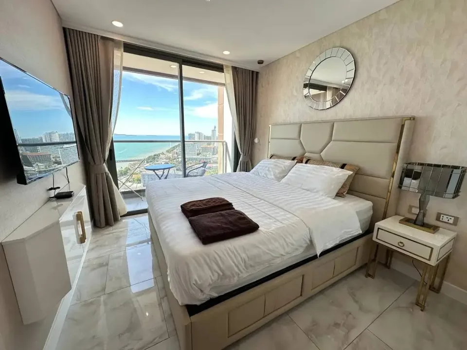 Квартира с 1 спальней и видом на море в Copacabana Beach Jomtien