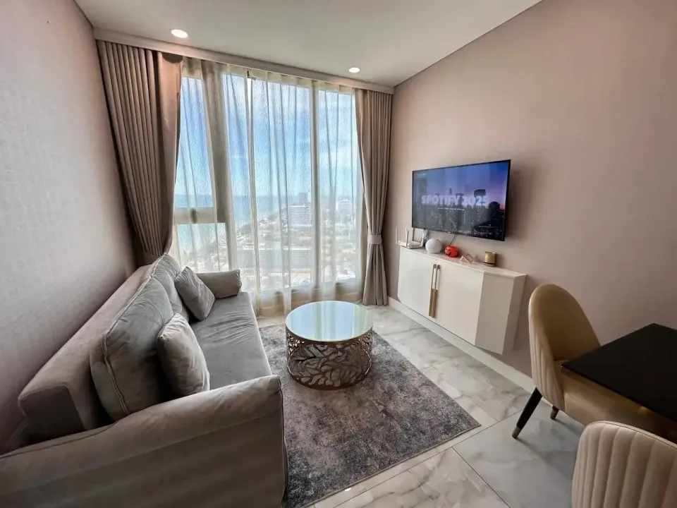 Квартира с 1 спальней и видом на море в Copacabana Beach Jomtien