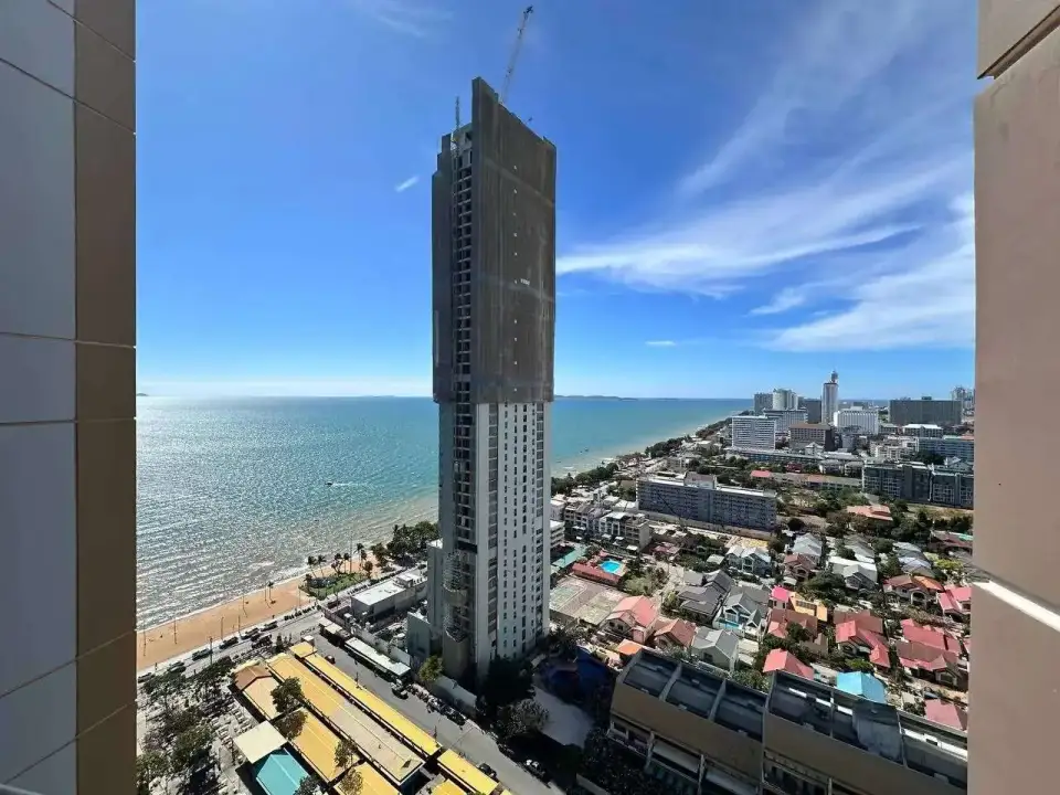 Квартира с 1 спальней и видом на море в Copacabana Beach Jomtien