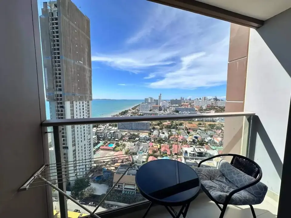 Квартира с 1 спальней и видом на море в Copacabana Beach Jomtien