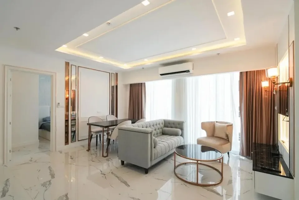 Квартира с 2 спальнями и видом на море в The Empire Tower Pattaya, Джомтьен