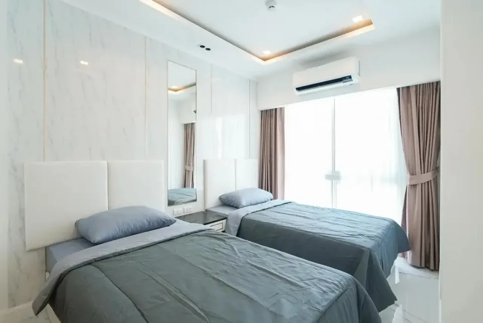 Квартира с 2 спальнями и видом на море в The Empire Tower Pattaya, Джомтьен