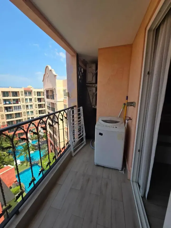 Квартира с 1 спальней и видом во двор в Seven Seas Condo Resort Jomtien