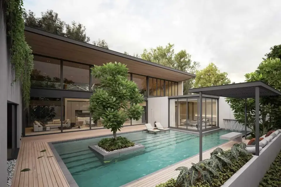 3-Bedroom Villa with Private Pool at Poetry Villas Phuket, Bang Tao