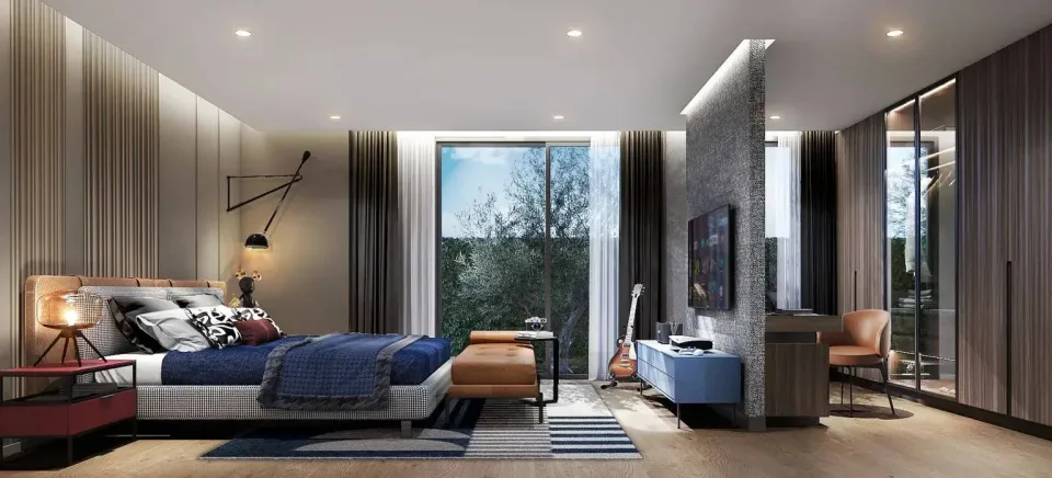 Вилла с 3 спальнями и частным бассейном в Poetry Villas, Банг Тао
