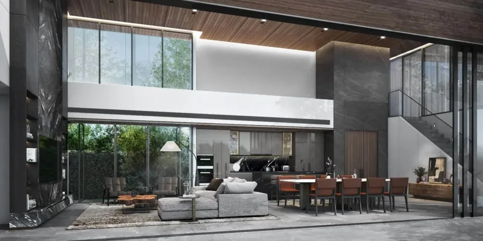 Вилла с 3 спальнями и частным бассейном в Poetry Villas, Банг Тао