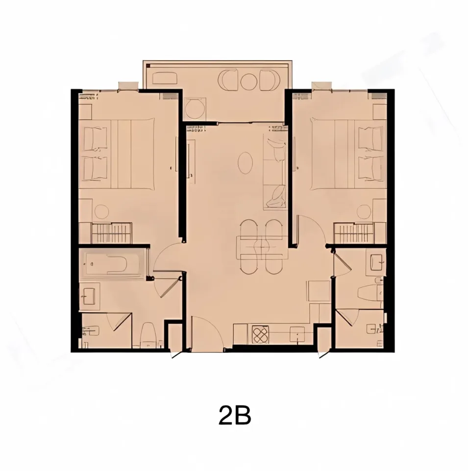 2-Bedroom Condo at The Title Katabello Kata, Phuket