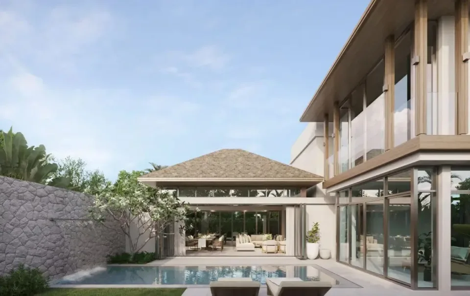 Вилла с 3 спальнями и частным бассейном в QAV Residence, Пхукет