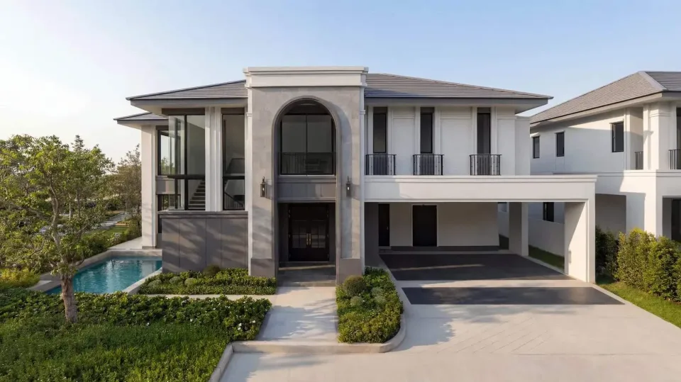 4-Bedroom Villa with Private Pool at REKHA Pattaya Motorway Villas in Nong Prue, Pattaya, Pattaya