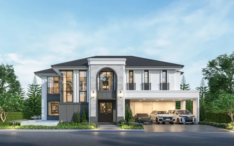 4-Bedroom Villa with Private Pool at REKHA Pattaya Motorway Villas in Nong Prue, Pattaya, Pattaya