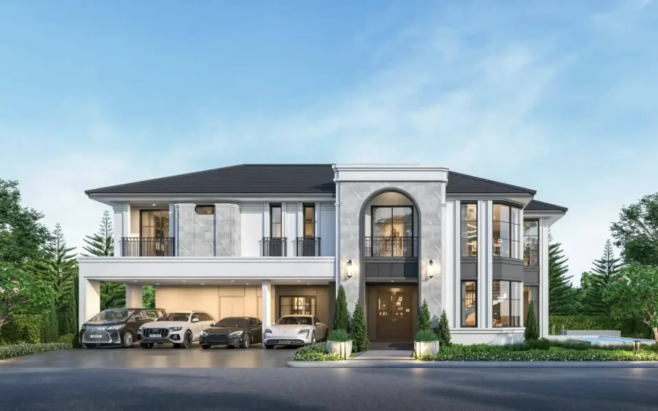 5-Bedroom Villa with Private Pool at REKHA Pattaya Motorway Villas in Nong Prue, Pattaya, Pattaya