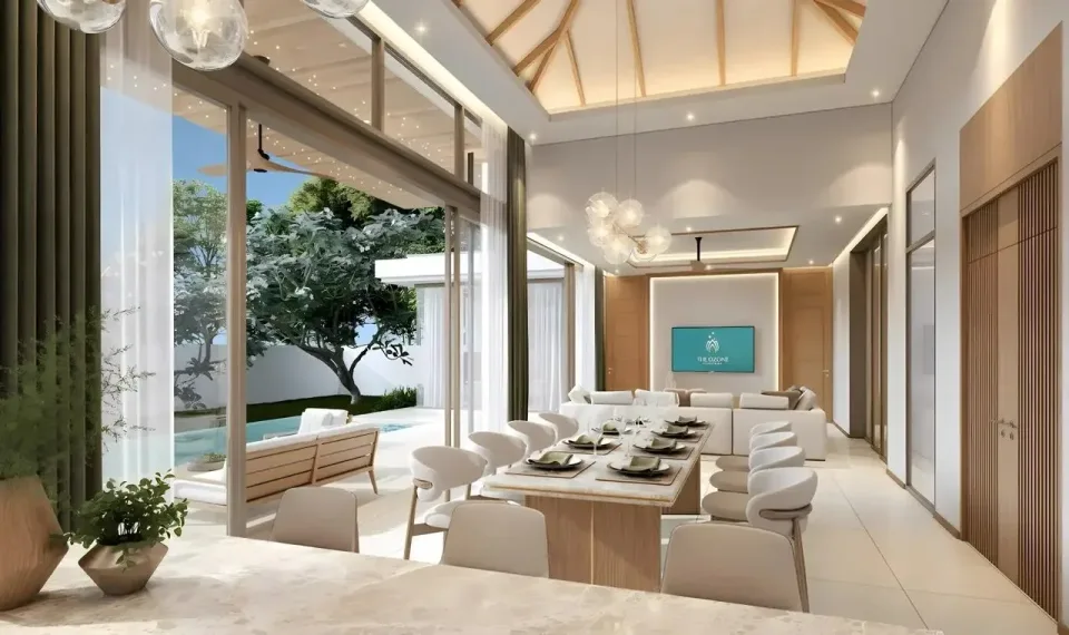 Вилла с 5 спальнями и частным бассейном в The Ozone Campus Villa, Пхукет