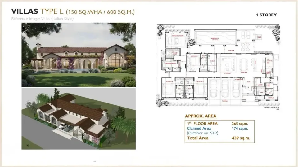 4-Bedroom Villa with Private Pool at Casa de Monte Phuket, Phuket