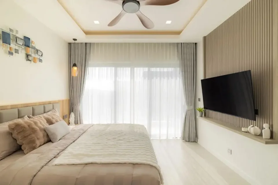 Вилла с 3 спальнями и частным бассейном в Zensiri Estate Jomtien
