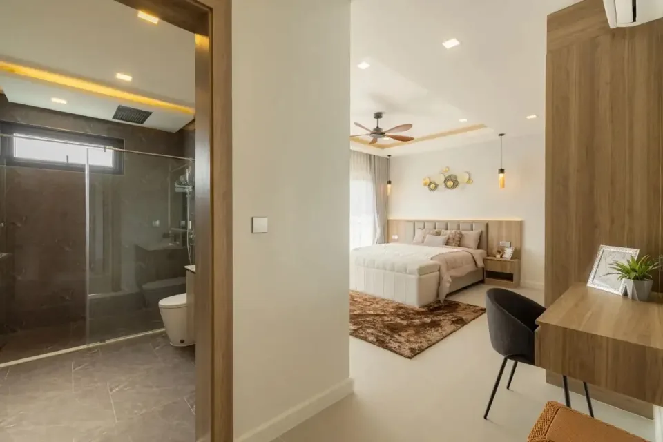 Вилла с 3 спальнями и частным бассейном в Zensiri Estate Jomtien
