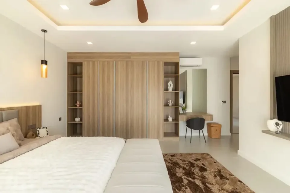 Вилла с 3 спальнями и частным бассейном в Zensiri Estate Jomtien