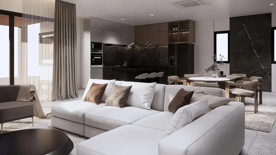 Вилла с 5 спальнями и частным бассейном в Zensiri Estate Jomtien