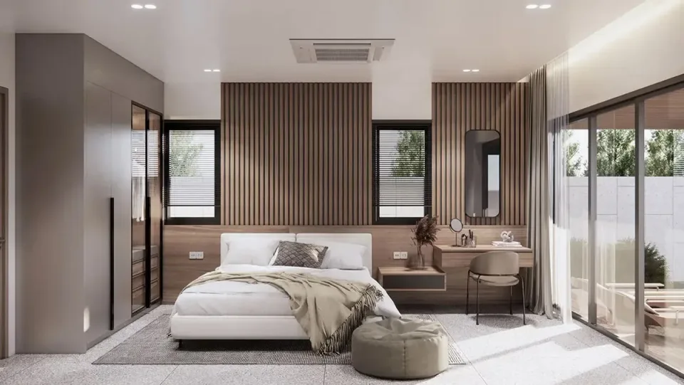 Вилла с 5 спальнями и частным бассейном в Zensiri Estate Jomtien