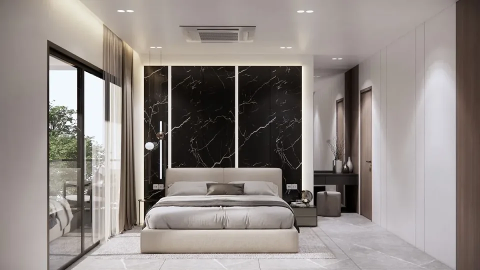 Вилла с 4 спальнями и частным бассейном в Zensiri Estate Jomtien