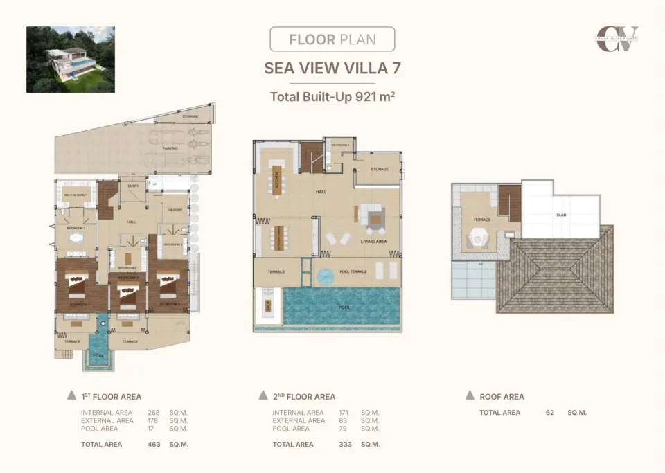 3-Bedroom Villa with Private Pool at Cohiba Villas Phuket, Phuket