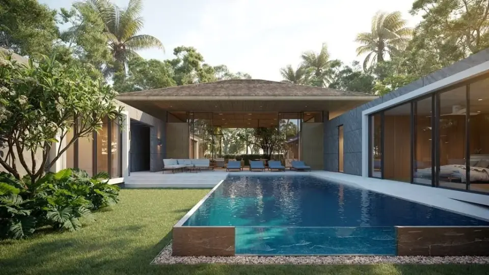 Вилла с 5 спальнями и частным бассейном в Stella Estate Private Residences Bangtao, Пхукет