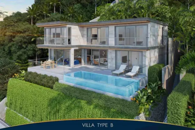 4-Bedroom Villa with Private Pool at Ao Yon Beach Villas, Phuket