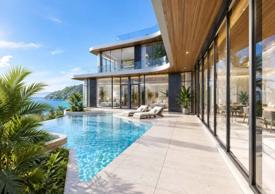 4-Bedroom Villa with Private Pool at Phuvista Naithon, Phuket