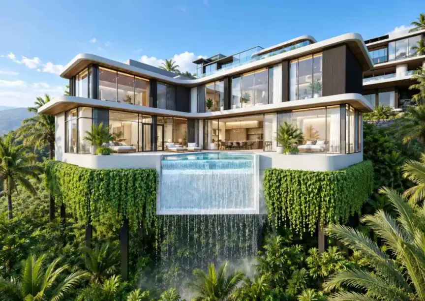 4-Bedroom Villa with Private Pool at Phuvista Naithon, Phuket