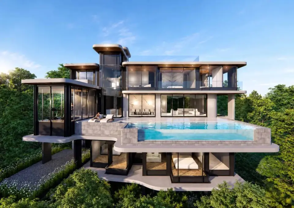 4-Bedroom Villa with Private Pool at Phuvista Naithon, Phuket