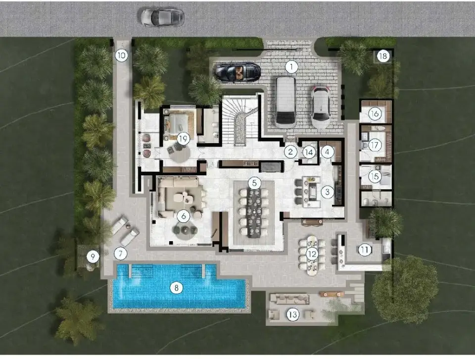 4-Bedroom Villa with Private Pool at Narana Villa Phuket, Phuket