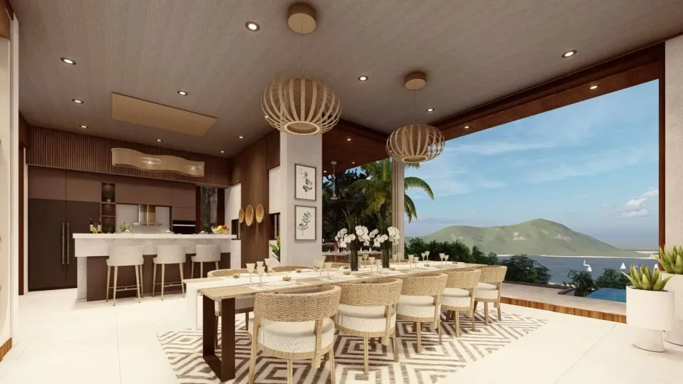 Вилла с 4 спальнями и частным бассейном в Narana Villa Phuket, Пхукет