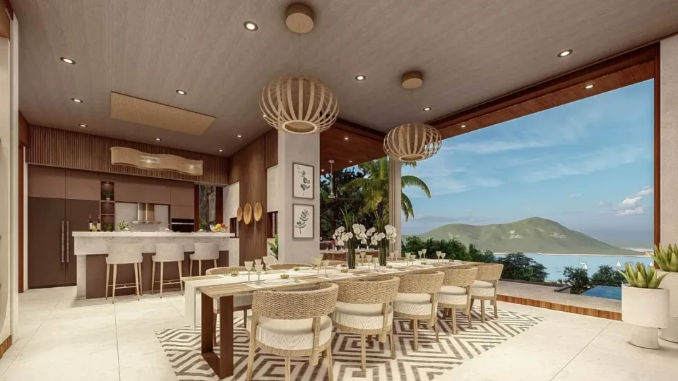 Вилла с 4 спальнями и частным бассейном в Narana Villa Phuket, Пхукет
