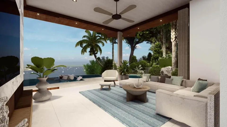 Вилла с 4 спальнями и частным бассейном в Narana Villa Phuket, Пхукет