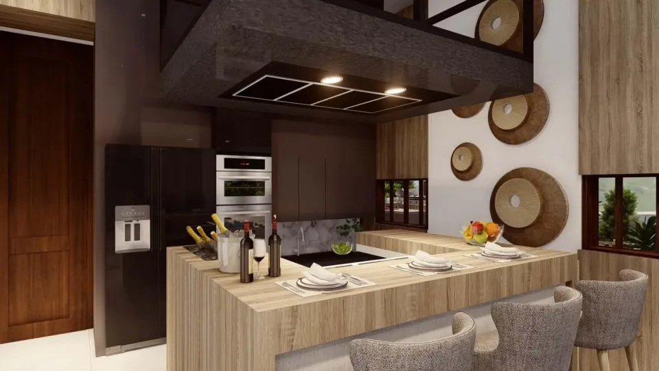 Вилла с 4 спальнями и частным бассейном в Narana Villa Phuket, Пхукет