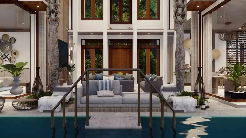Вилла с 4 спальнями и частным бассейном в Narana Villa Phuket, Пхукет